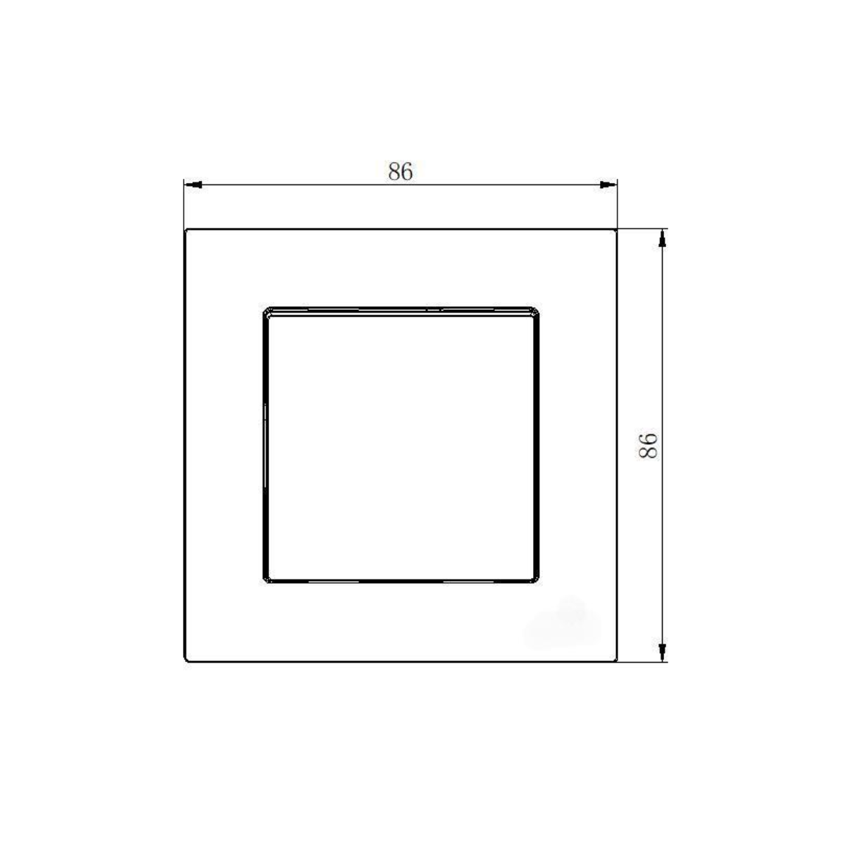 1 gang 1 way switch 10AX 250V~ - Image 3
