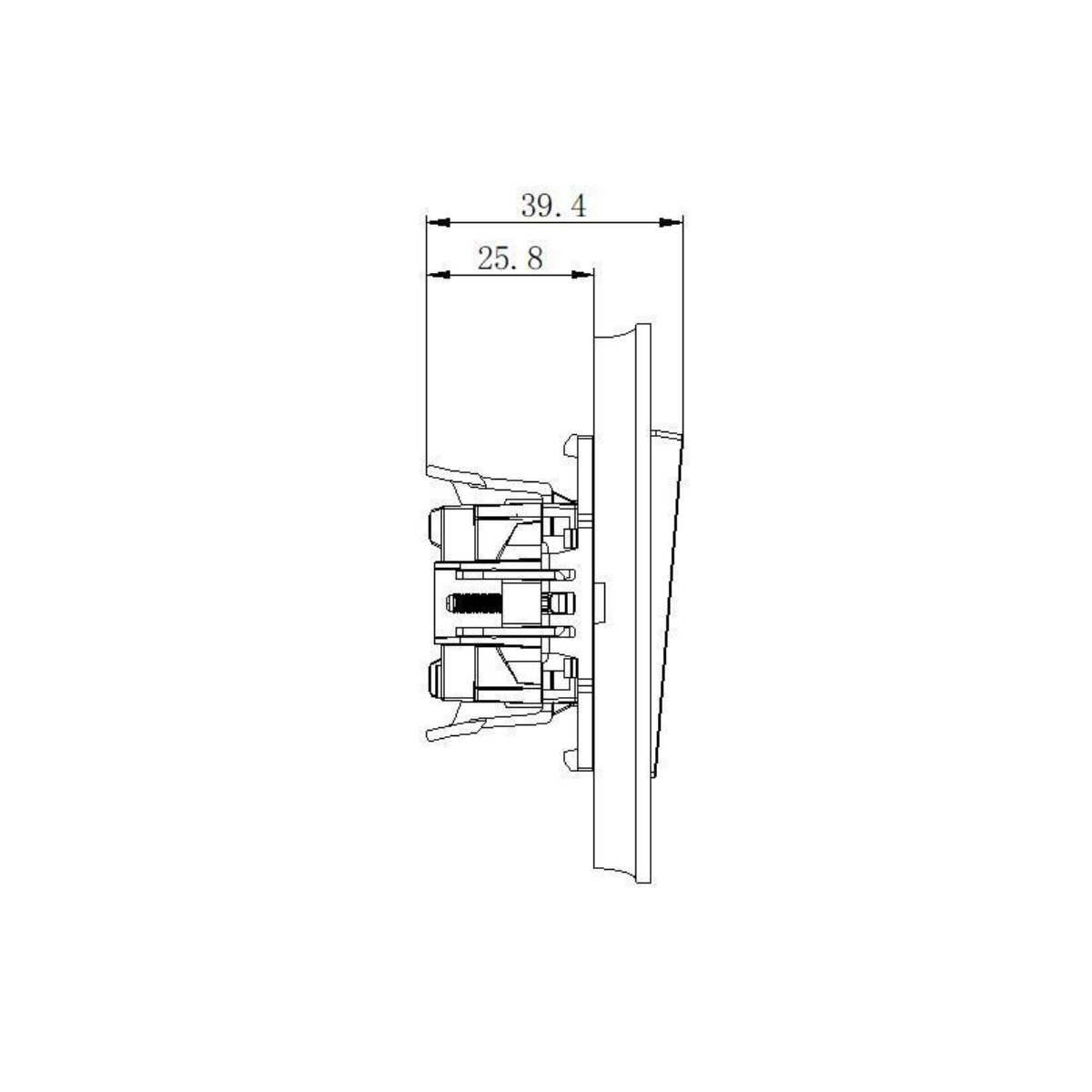 1 gang 1 way switch 10AX 250V~ - Image 4