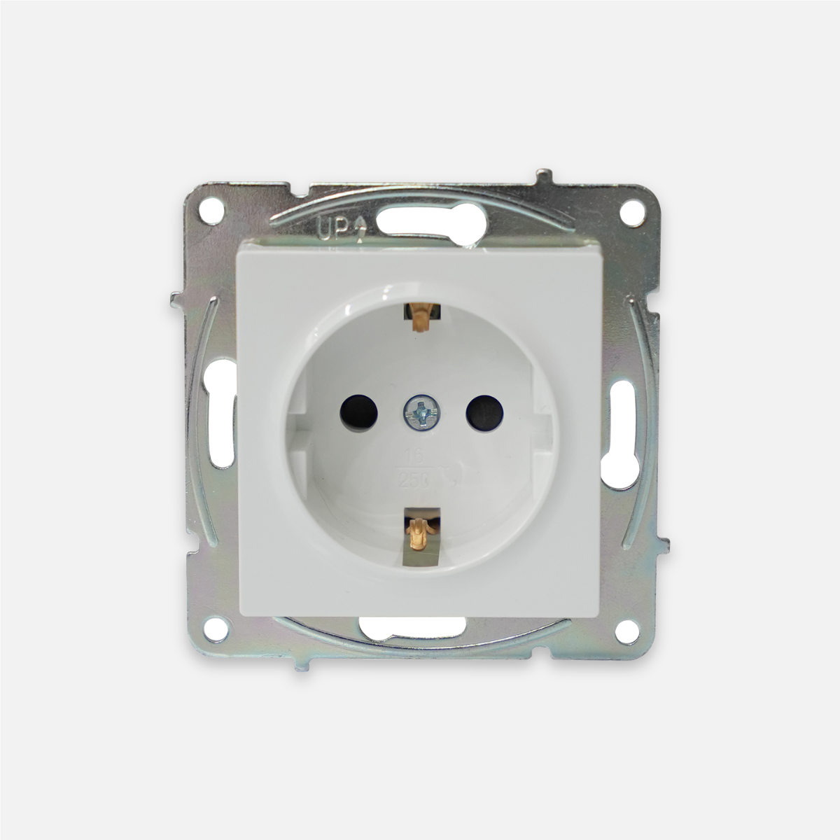 1G German socket with cover 16A 250V~ - Image 3